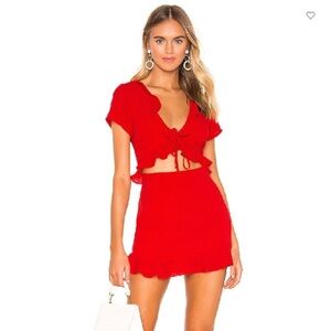 Superdown Mercy Dress | Red | Small